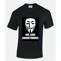 T shirt Anonymous