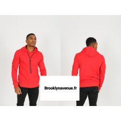 Sweat capuche rouge Zayne...