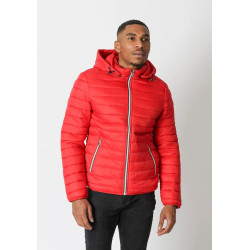 Doudoune homme rouge