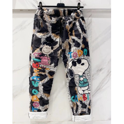 Pantalon imprimé snoopy