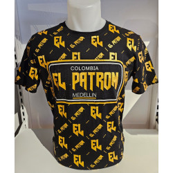 T shirt El Patron jaune or